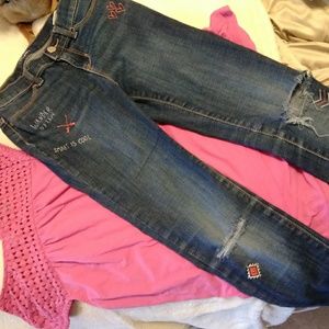 Casual Pink outfit shirt and pants from old navy.